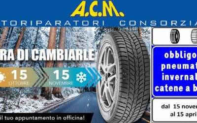 Obbligo di circolare con pneumatici invernali o catene oppure calze da neve a bordo